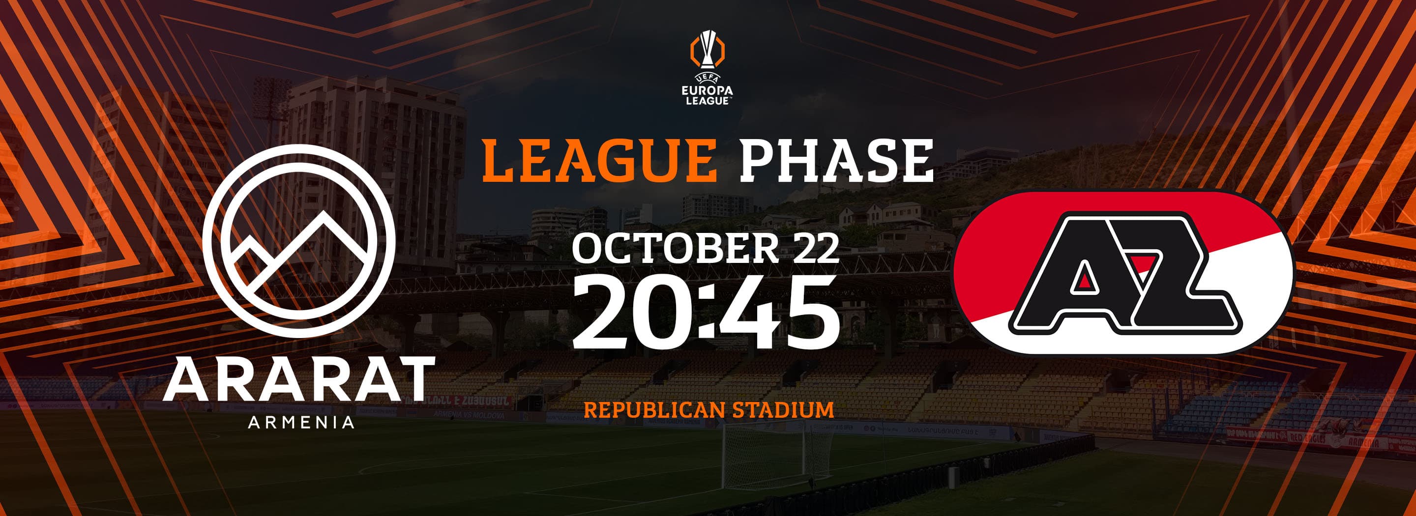 FC ARARAT ARMENIA - AZ ALKMAAR