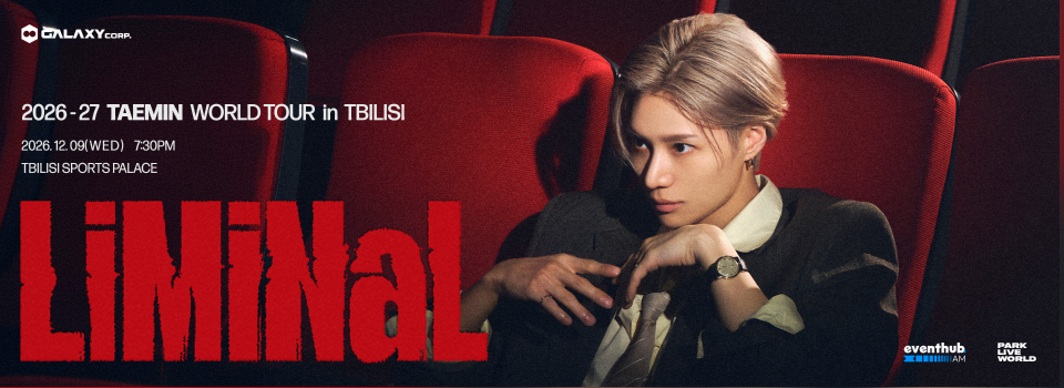 TAEMIN | LiMiNal World Tour